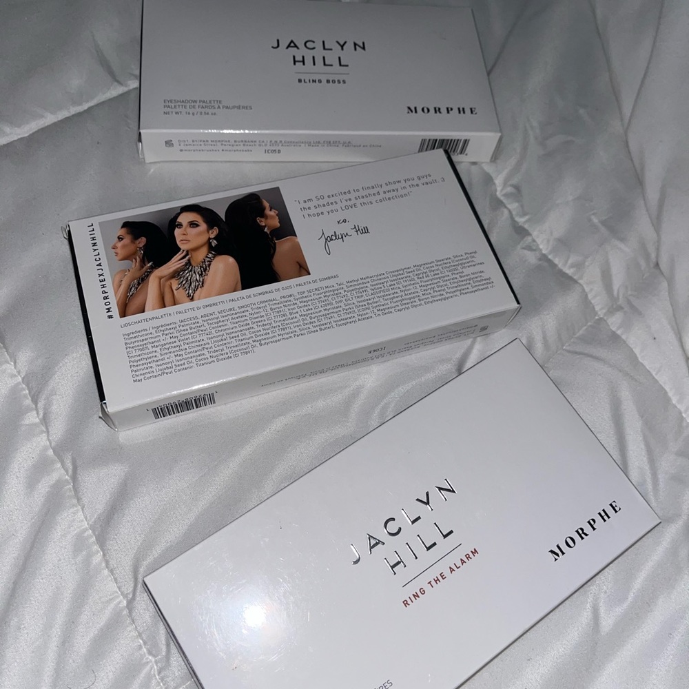 Morphe Jaclyn Hill eyeshadow palettes